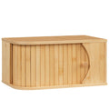 Bamboo Bread Box with Roller Door E4034