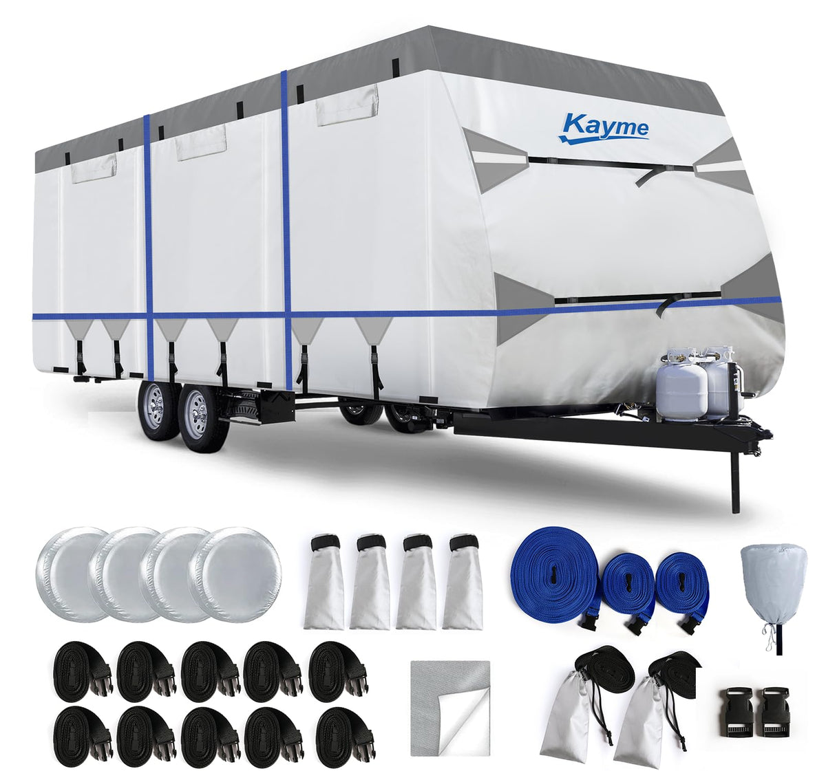 Heavy Duty Waterproof RV Cover S64548