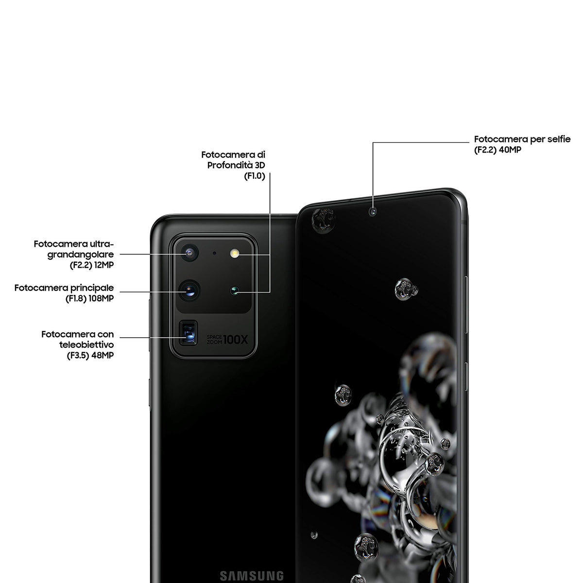 128GB Cosmic Black Unlocked Smartphone R9223