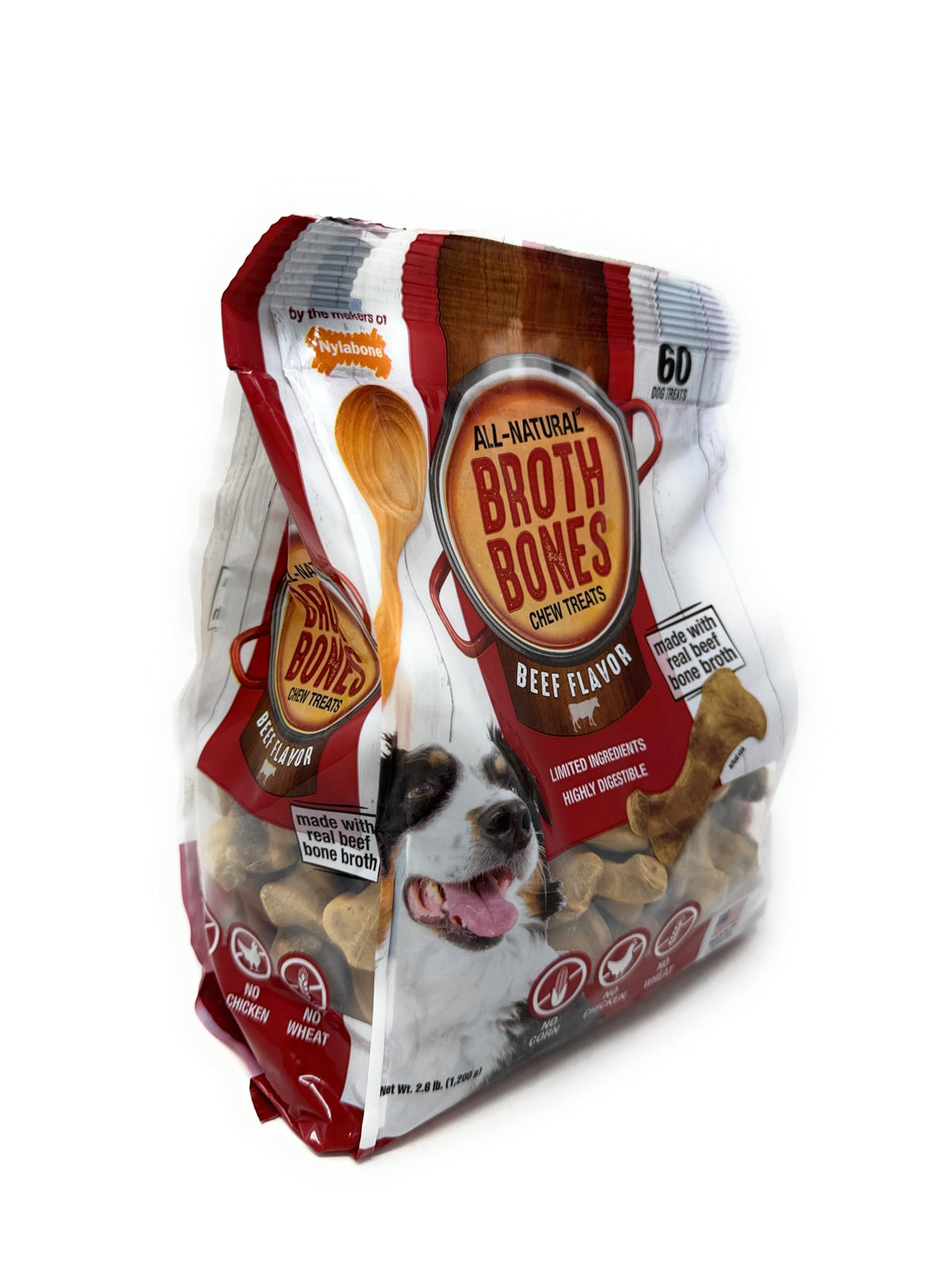 Beef Broth Bones for Dogs 60 Count Z2813
