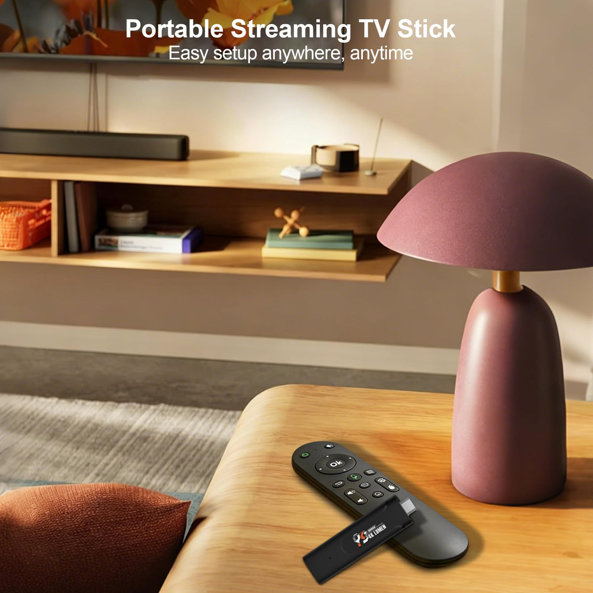 Android 13.0 4K TV Stick 2GB RAM 16GB ROM O558