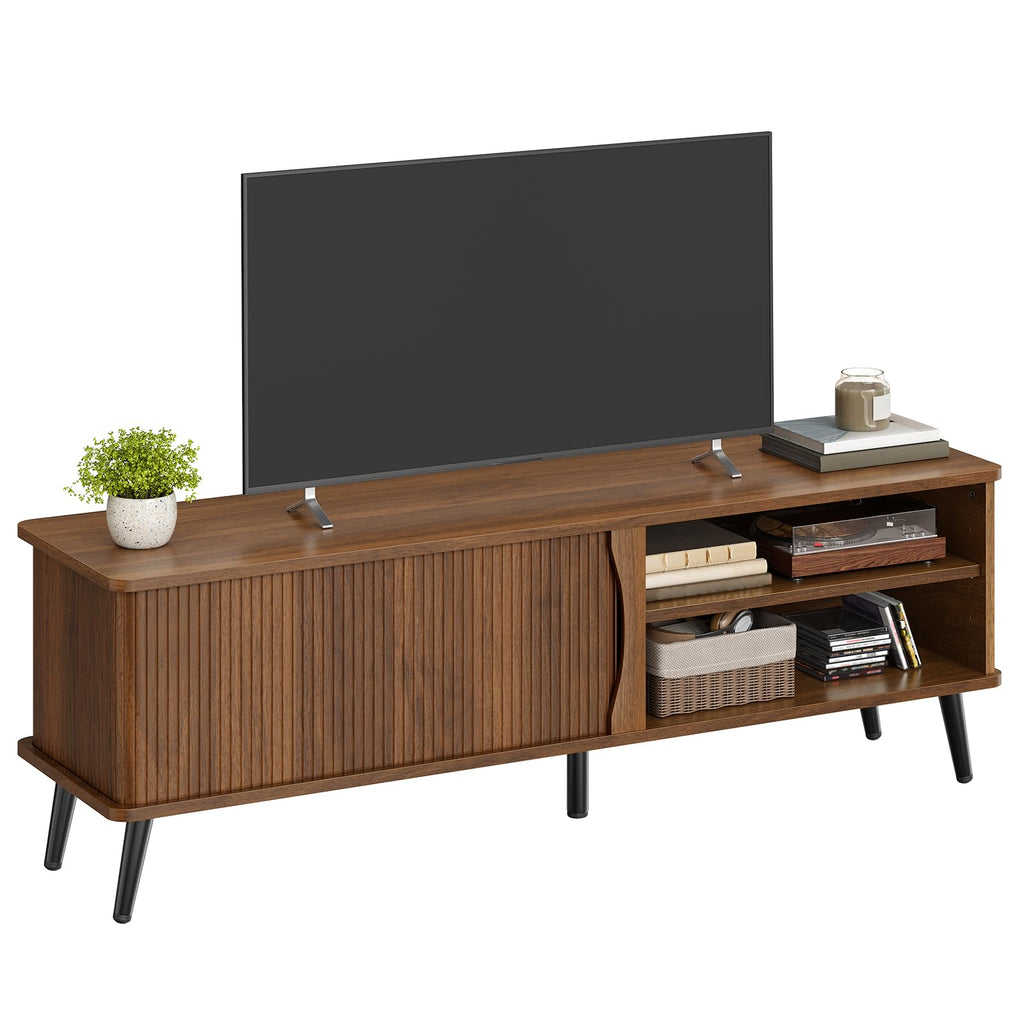Mid Century Modern TV Stand with Storage B429089