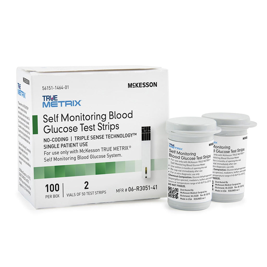 Blood Glucose Test Strips, 100 Strips X27742