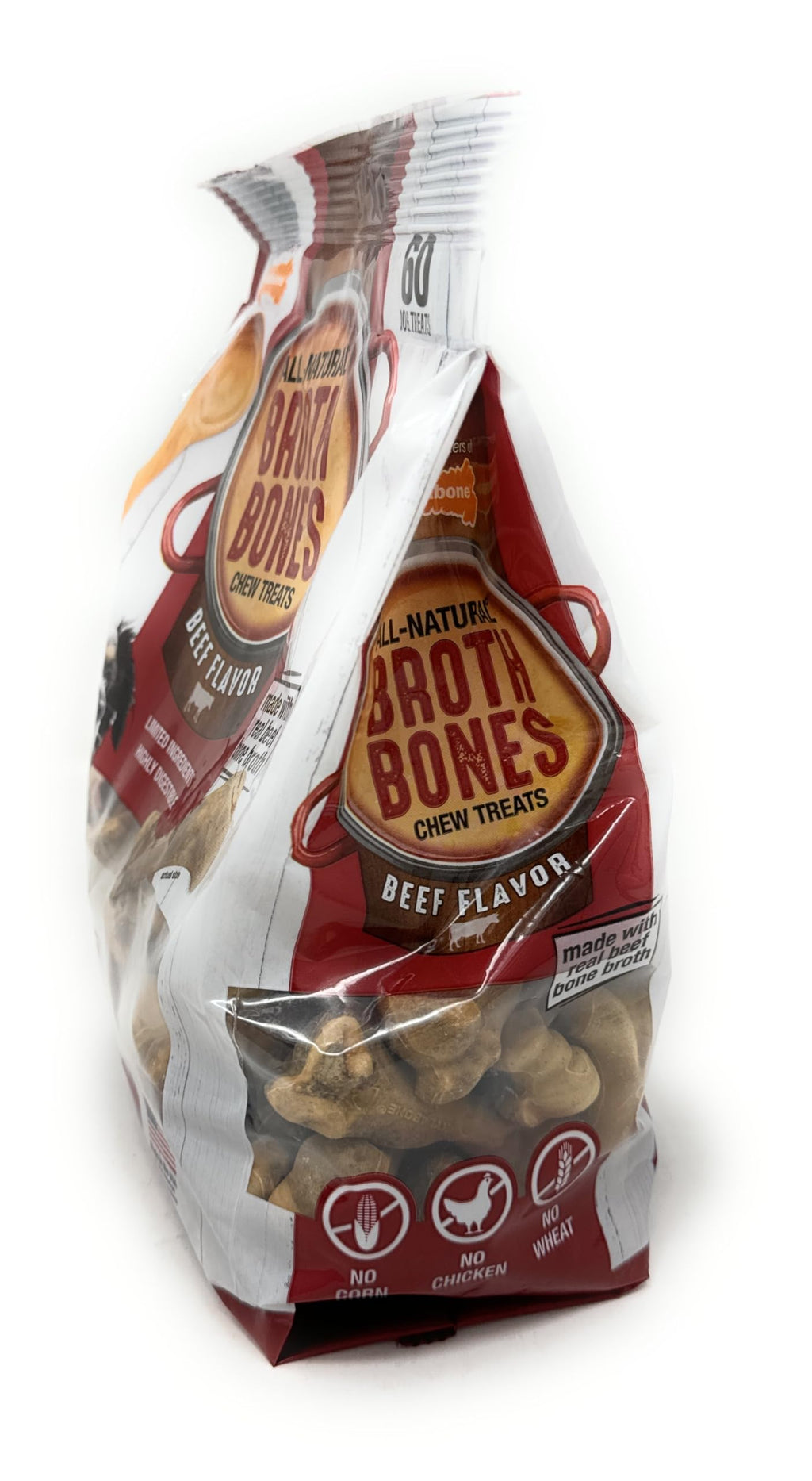 Beef Broth Bones for Dogs 60 Count Z2813