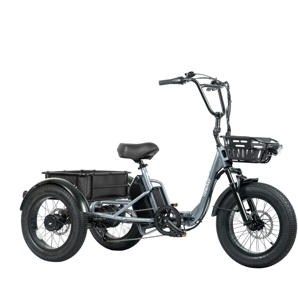 Folding Electric Tricycle for Adults 2 Seater 1000W 48V 15AH N237460