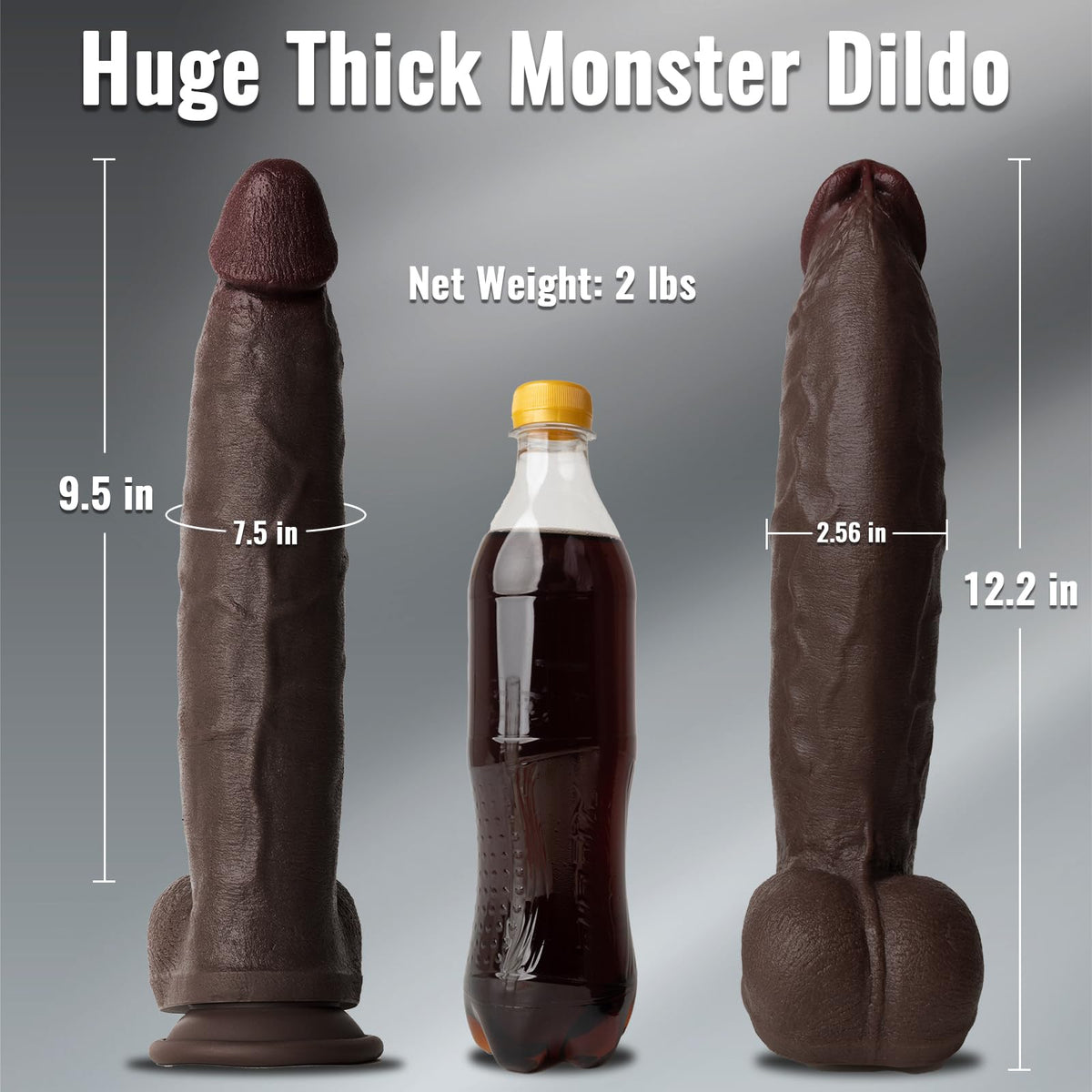12" Thick Dildo & 8" Dildo T3663