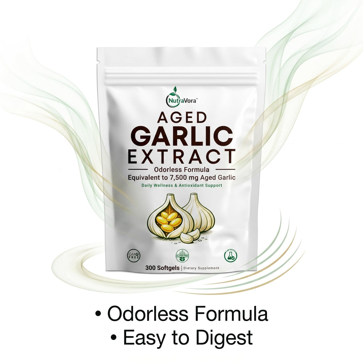 Aged Garlic Extract Softgels, 300 Softgels A85982