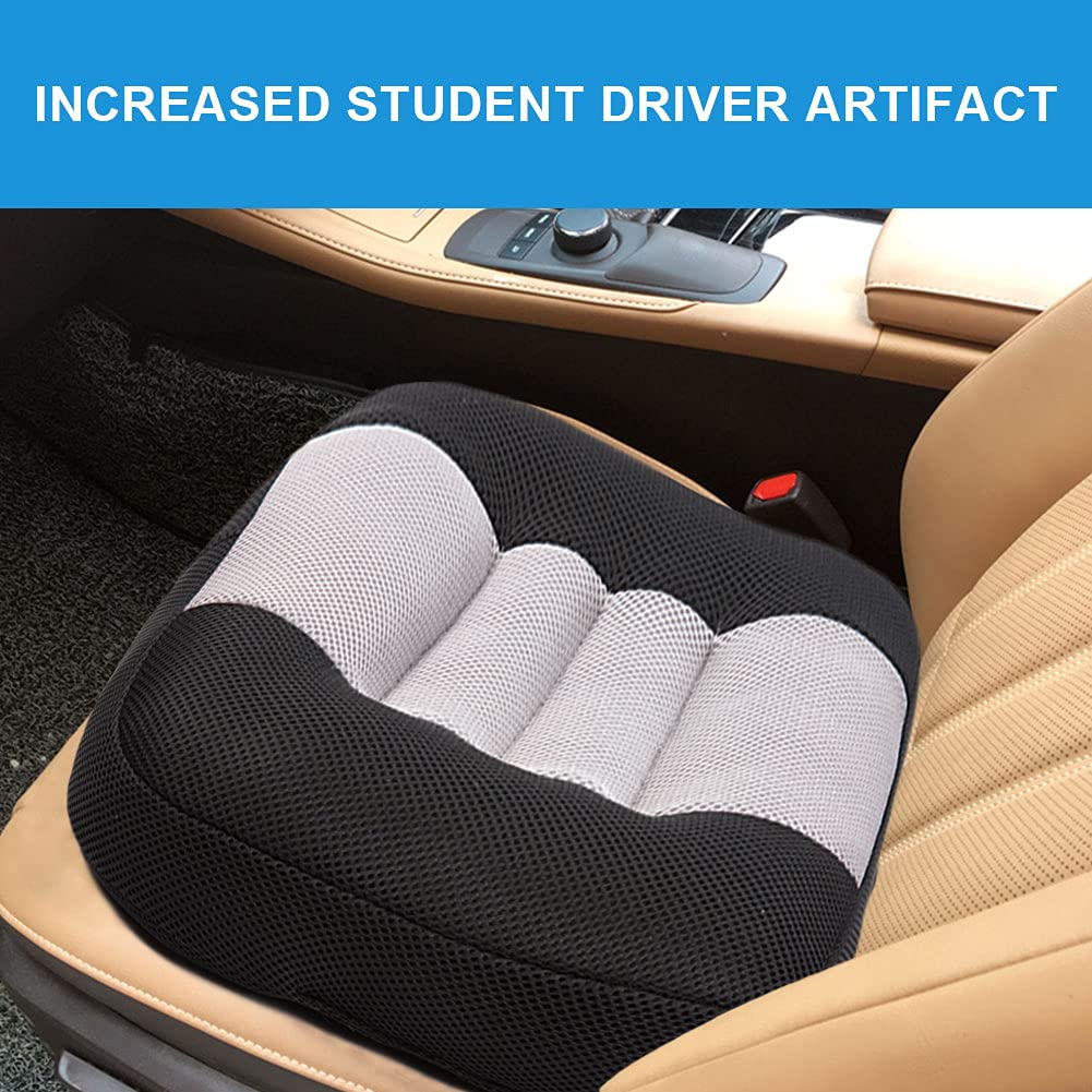 Black Breathable Mesh Car Booster Seat Cushion Q8178
