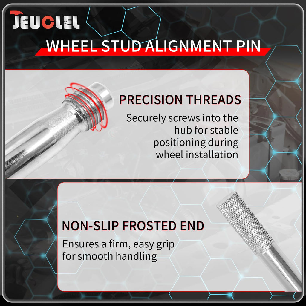 Wheel Stud Alignment Pin Set M12x1.25 M12x1.5 M12x1.75 E94338