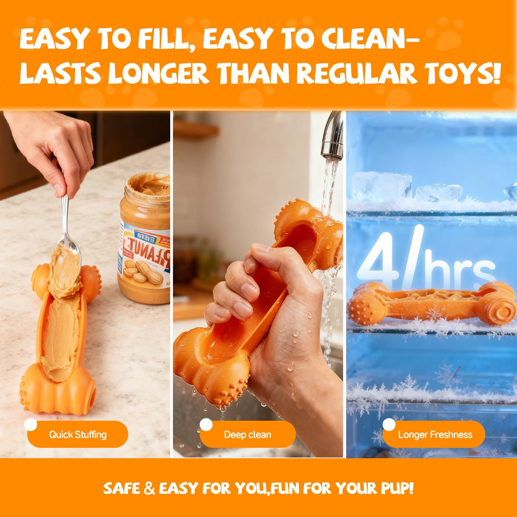 2-Pack Slow Feeder Chew Toy O3193