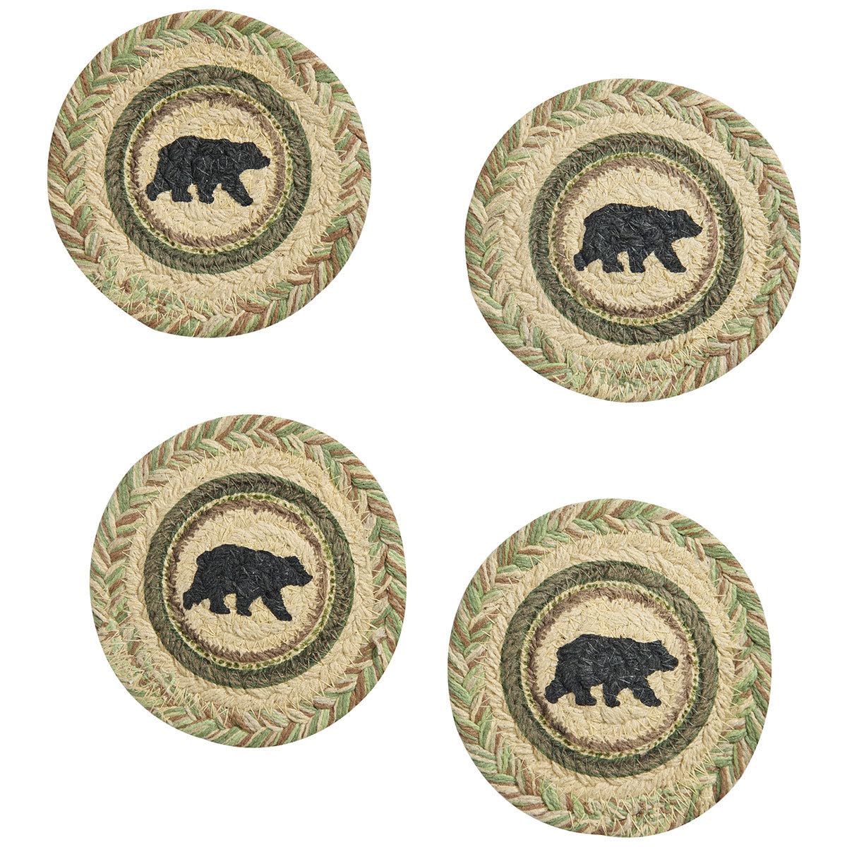 Black Bear Coaster Set C2875