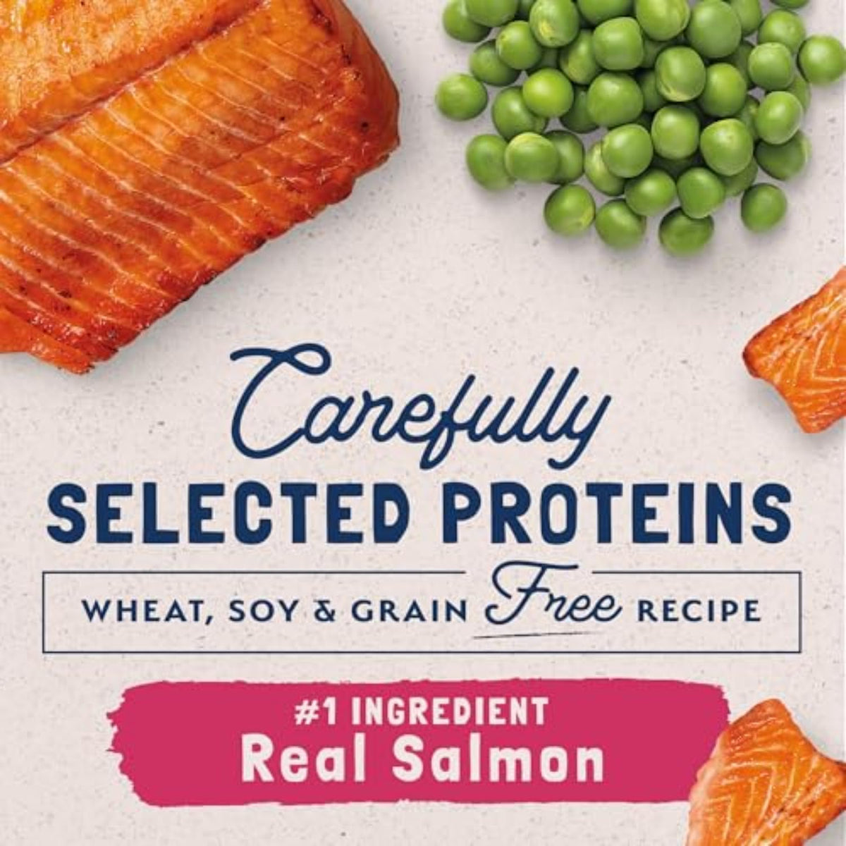 Salmon & Green Pea Cat Food 10 lb I72740