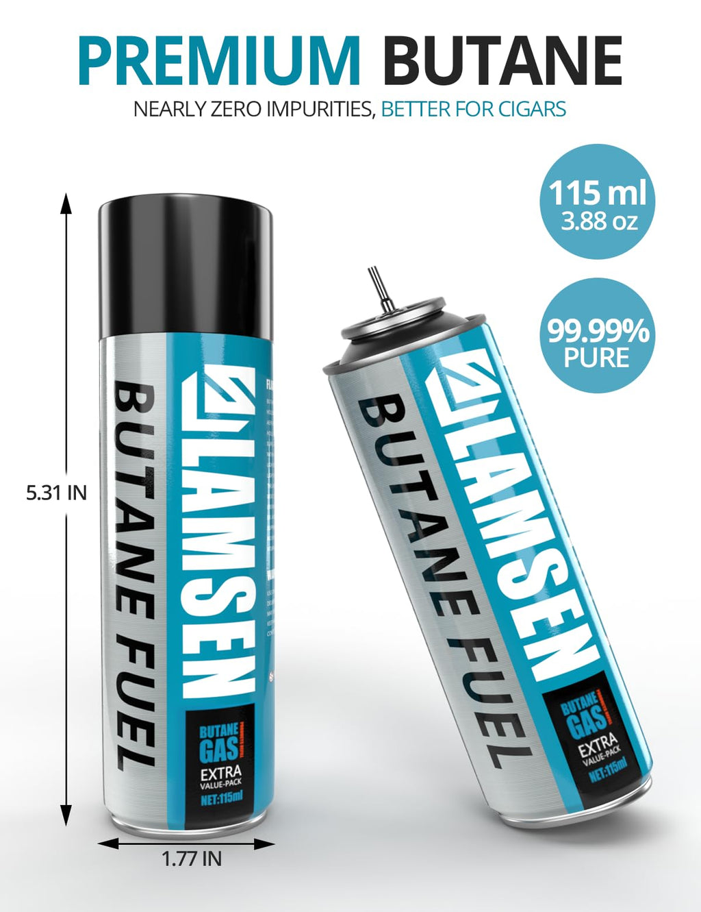 Butane Refill 115ml 3 Can H2815