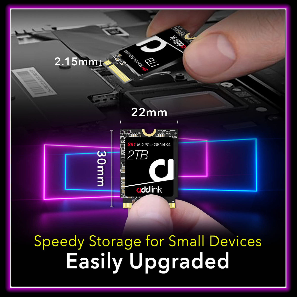2TB 2230 NVMe PCIe Gen4x4 Internal SSD N9082