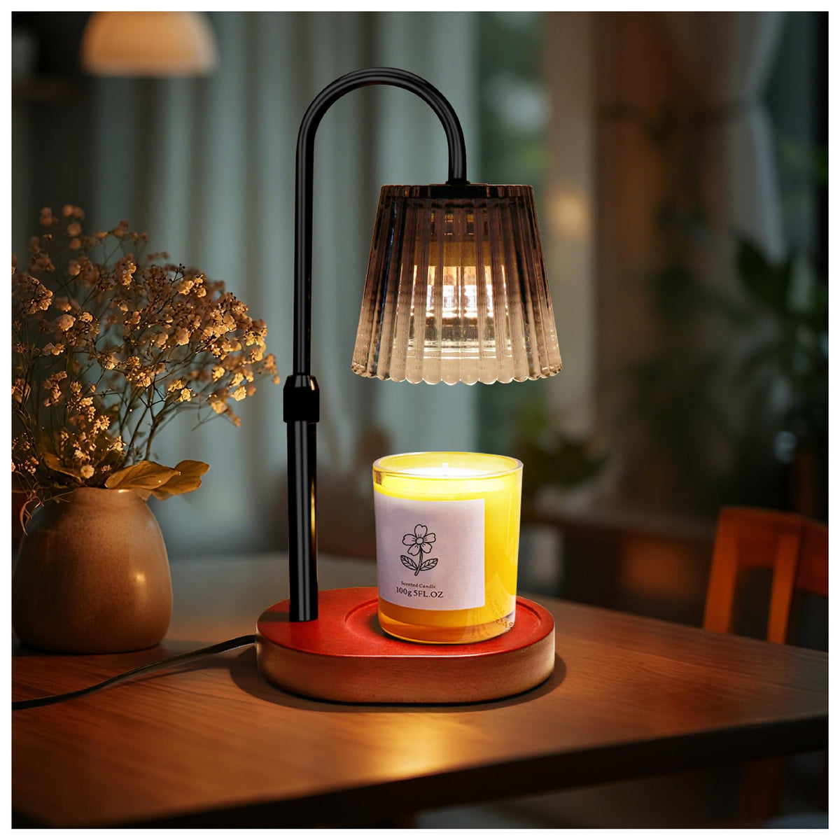 Candle Warmer Lamp with Timer and Dimmable Control A985261