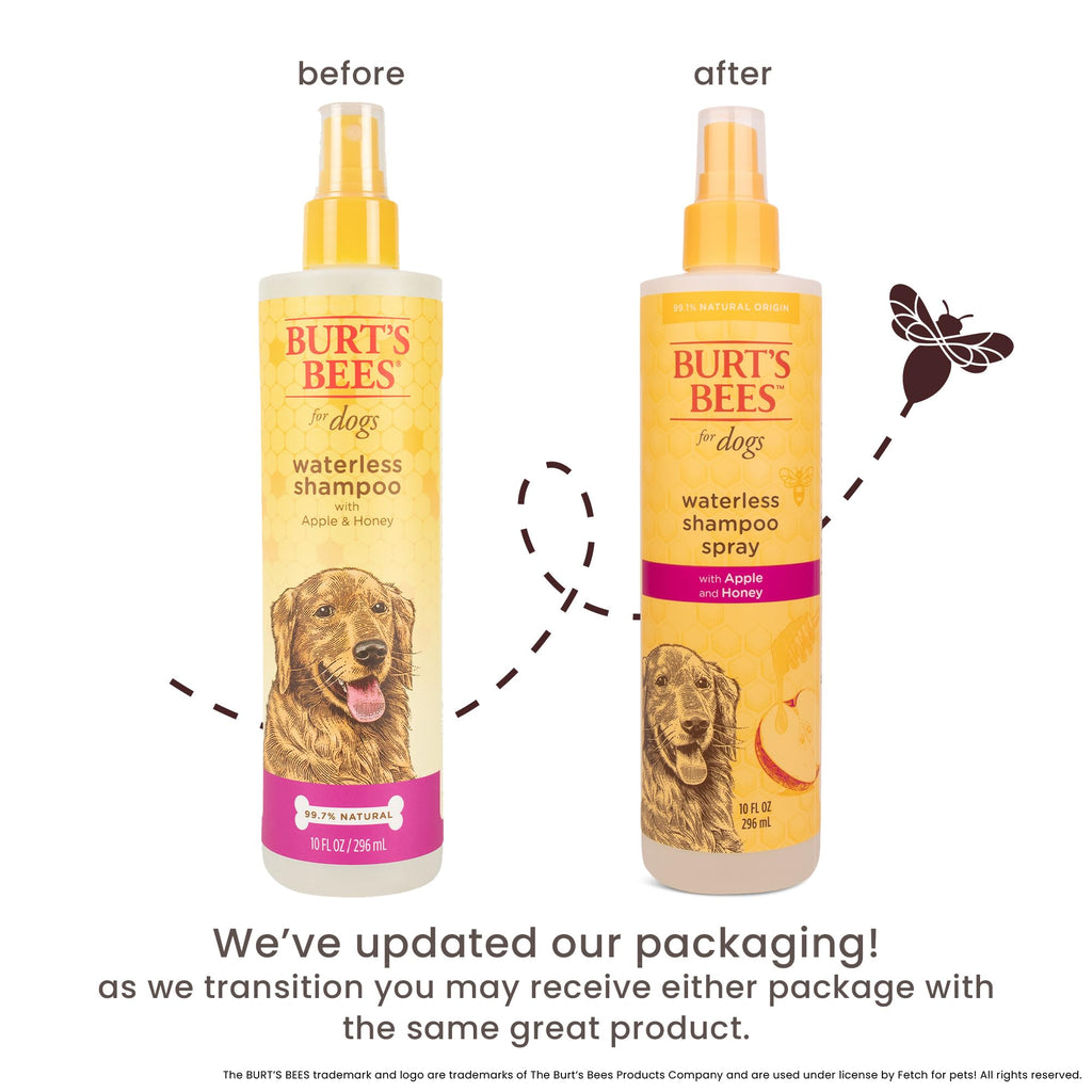 Waterless Shampoo Spray with Apple & Honey, 10 Fl Oz B35522