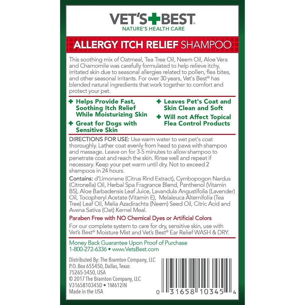 Oatmeal Dog Shampoo 16 oz R4586