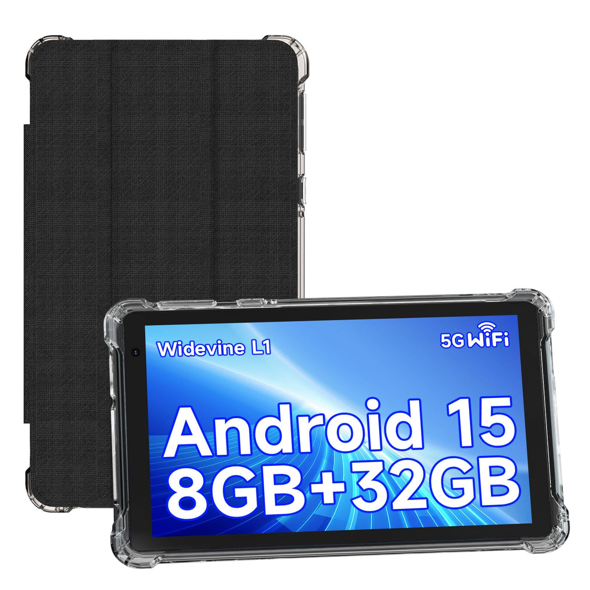 Android 15 Tablet 7 inch 8GB RAM 32GB ROM Quad-Core Tablet PC U47951
