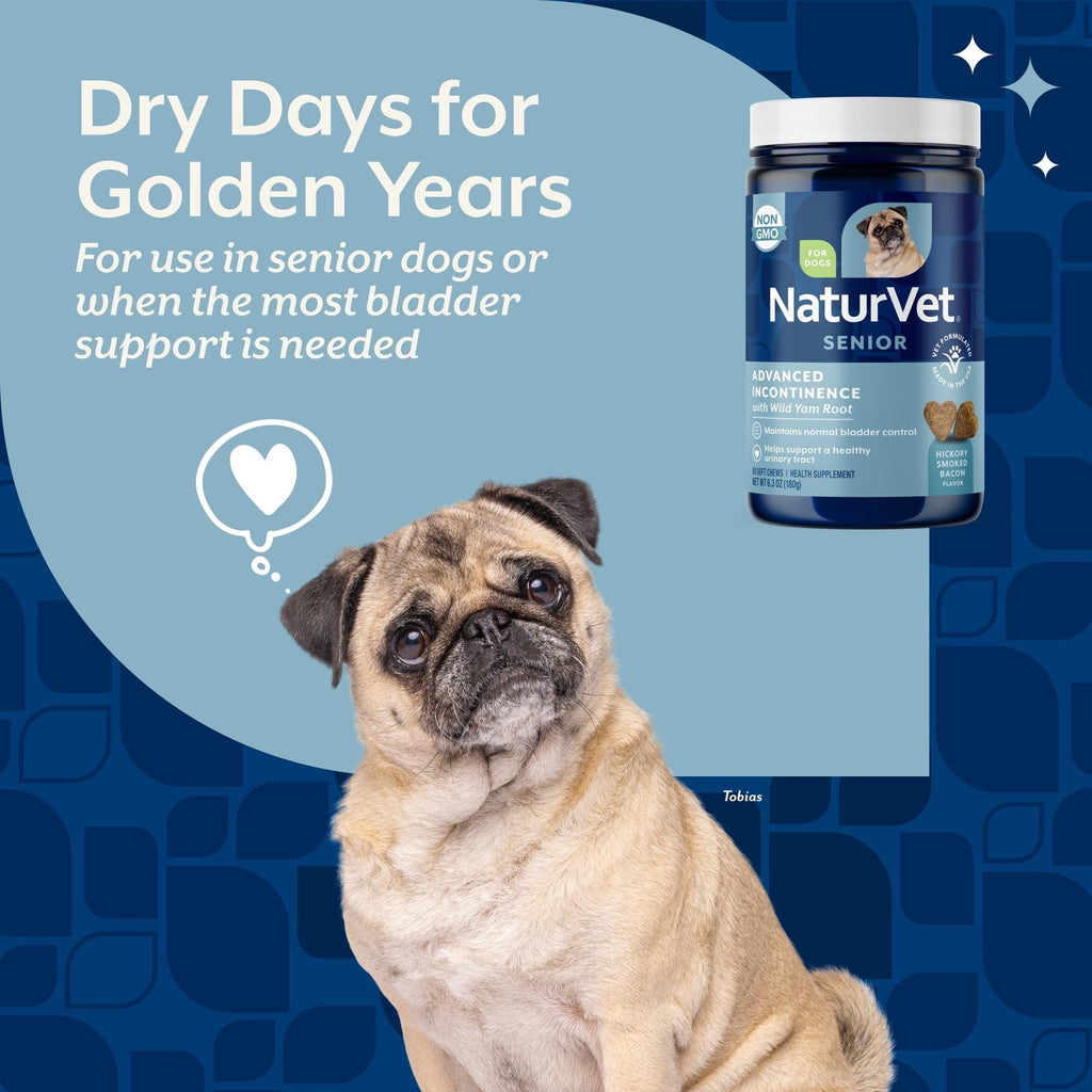 Senior Incontinence Dog Supplement 60 Ct V59946