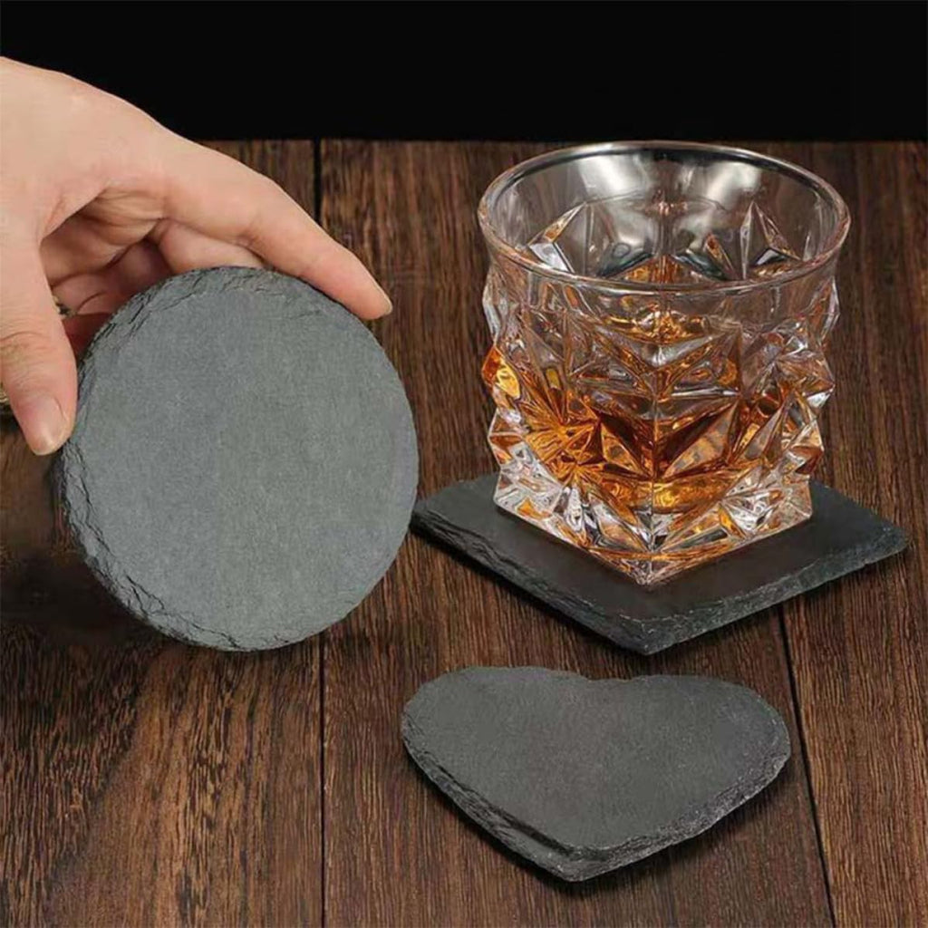 Natural Stone Coasters Set 12pcs E8152