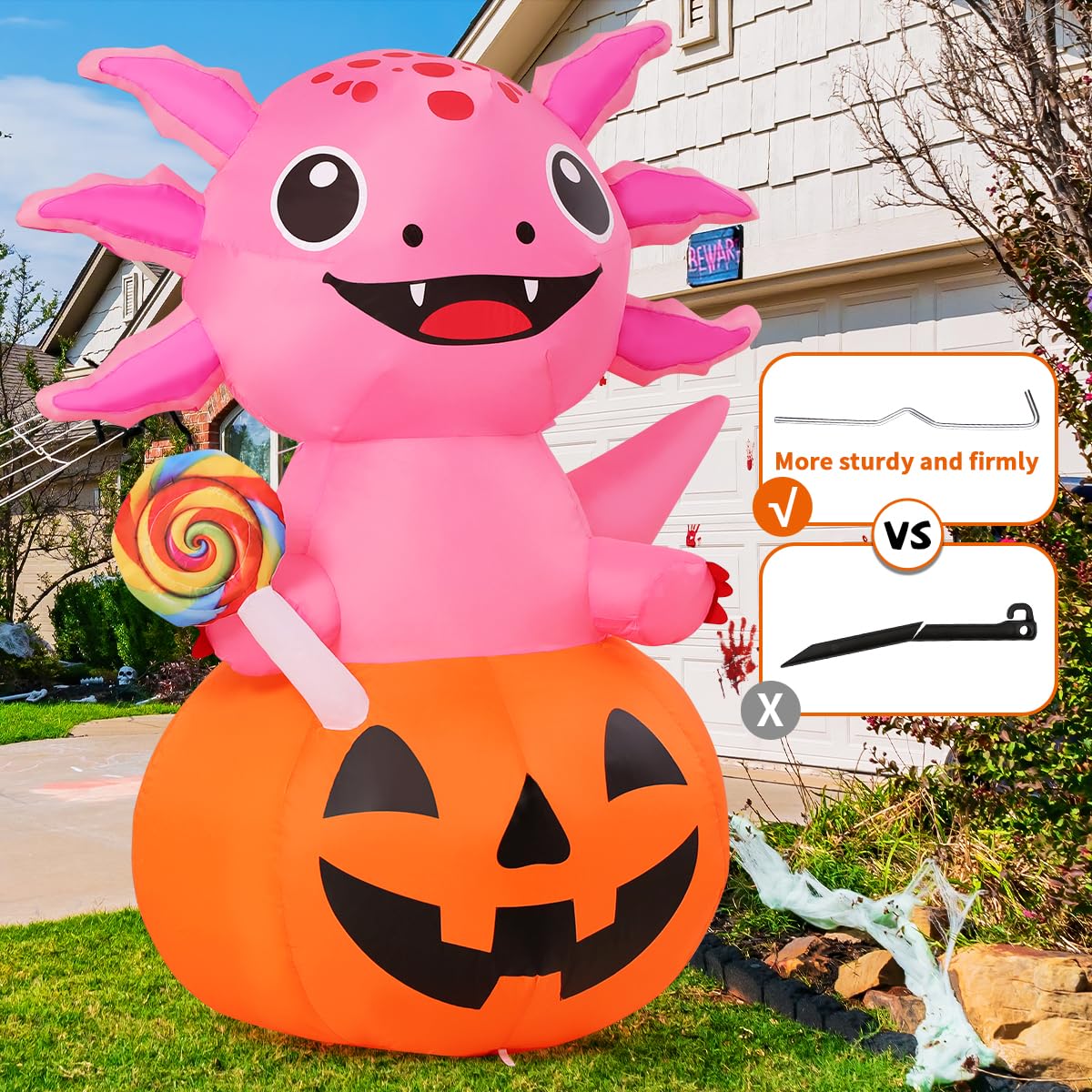 5 FT Inflatables with Built-in LEDs L109