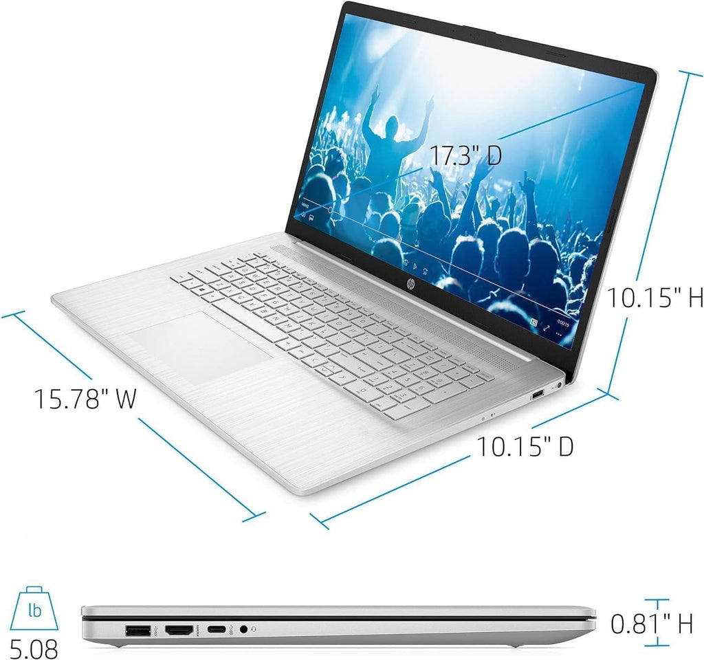 17.3" Touchscreen Laptop AMD Ryzen 5 16GB RAM 1TB SSD Natural Silver Q377