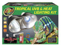 UV-B & Heat Lighting Kit with Deep Dome, 60w Basking Bulb & 13w UV-B K1710