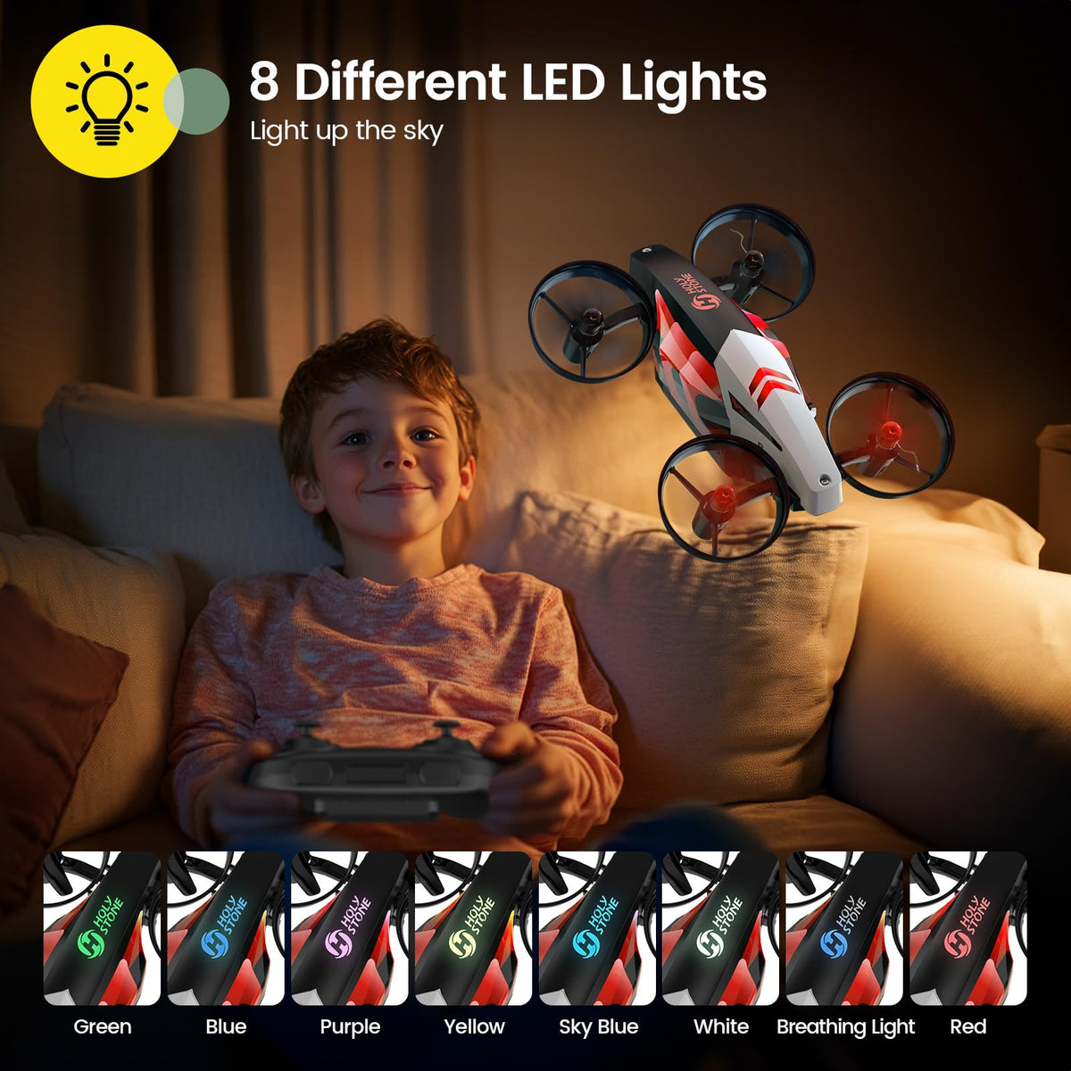 Mini Indoor RC Quadcopter with 3D Flip W337472