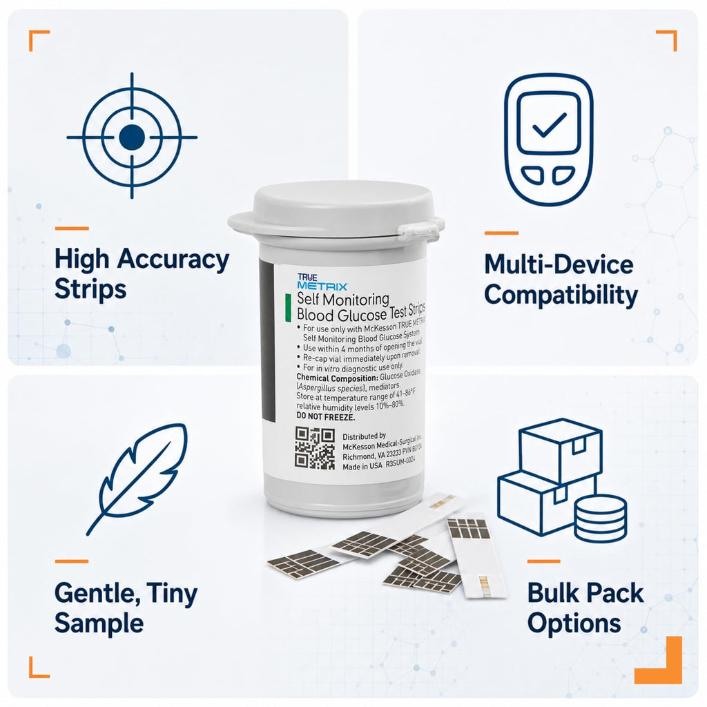 Blood Glucose Test Strips, 100 Strips X27742