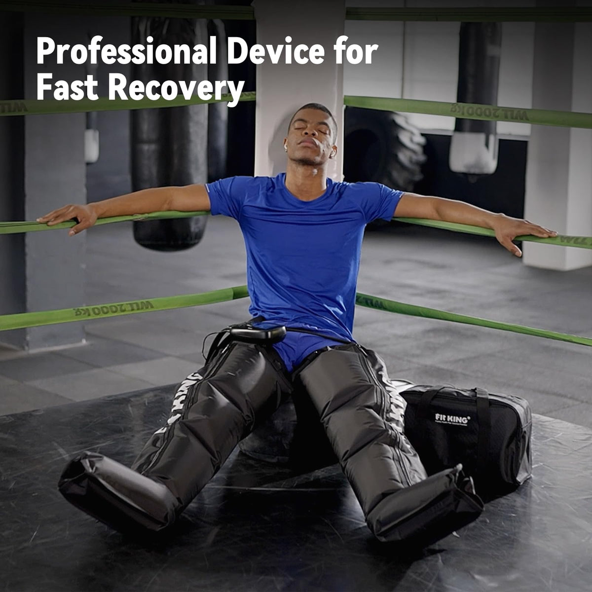 Air Compression Recovery System Full Leg Massager Boots V7871
