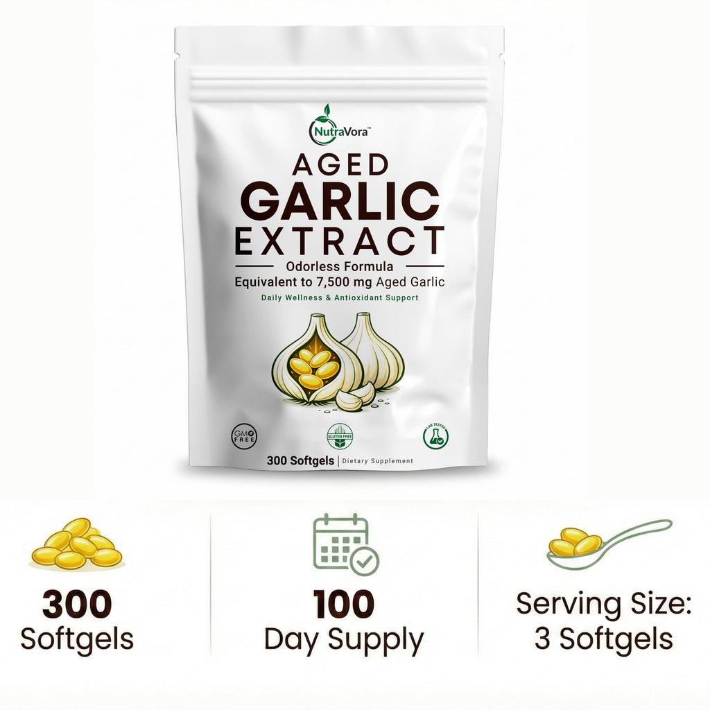 Aged Garlic Extract Softgels, 300 Softgels A85982