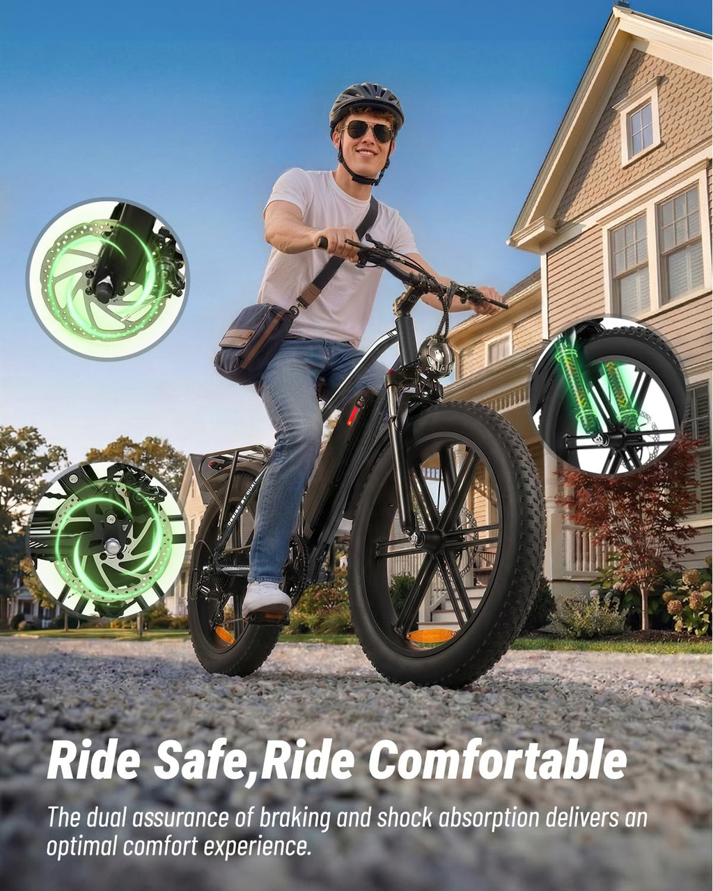 1000W Peak Electric Mountain Bike 48V 13Ah E80775
