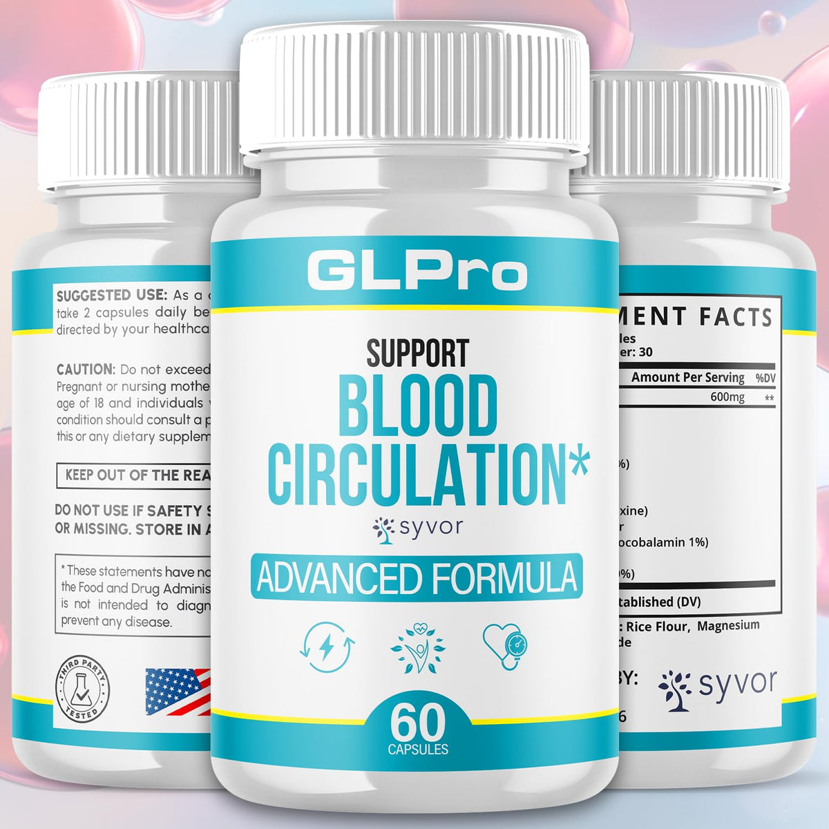 Blood Capsules 120 Capsules X7165