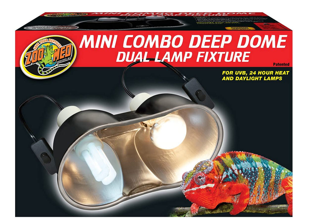 UV-B & Heat Lighting Kit with Deep Dome, 60w Basking Bulb & 13w UV-B K1710
