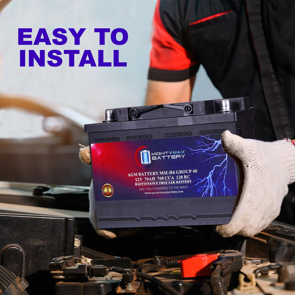 12V 70 AH AGM Car Battery P97392