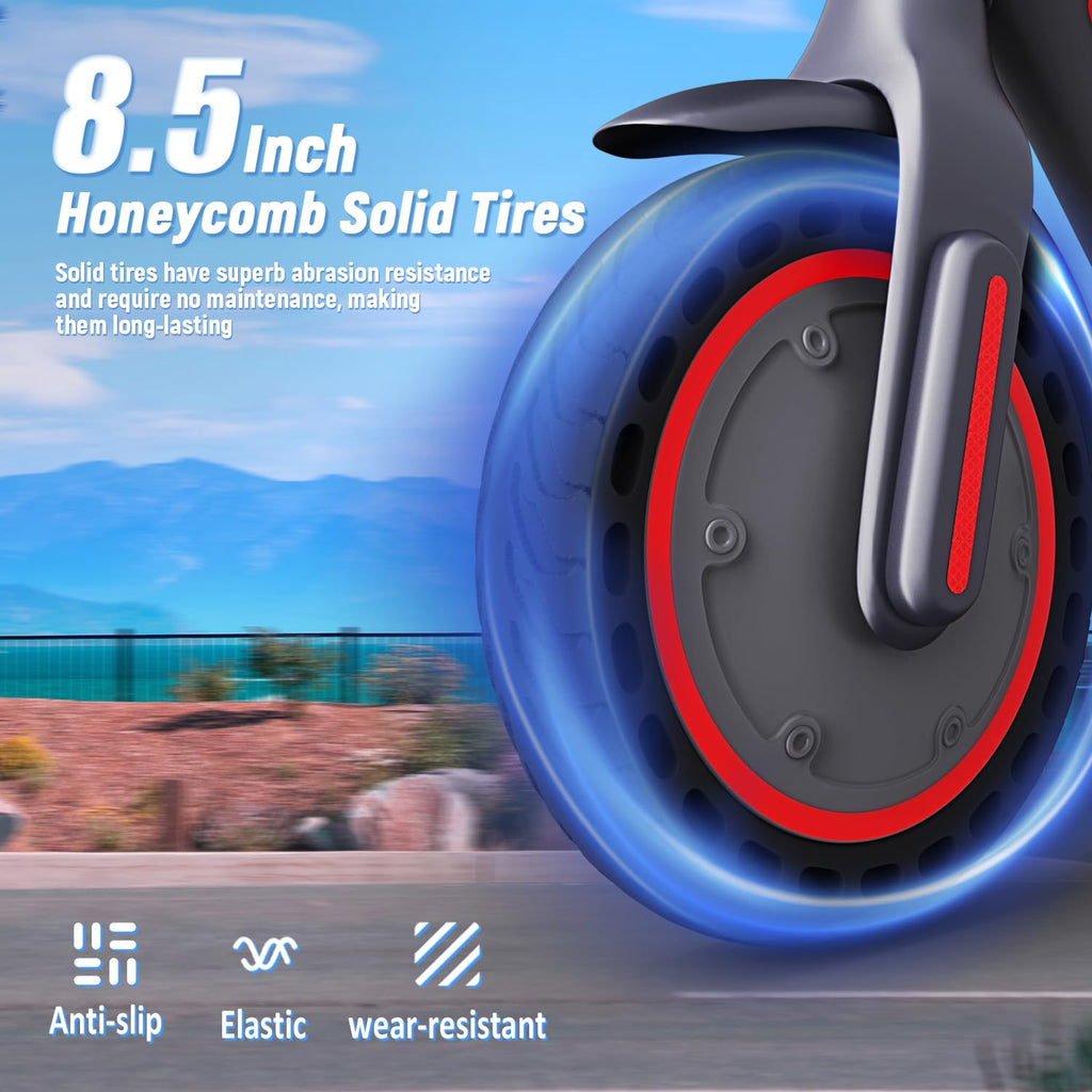 Electric Scooter 350W/500W Motor 8.5'' Solid Tire V2577