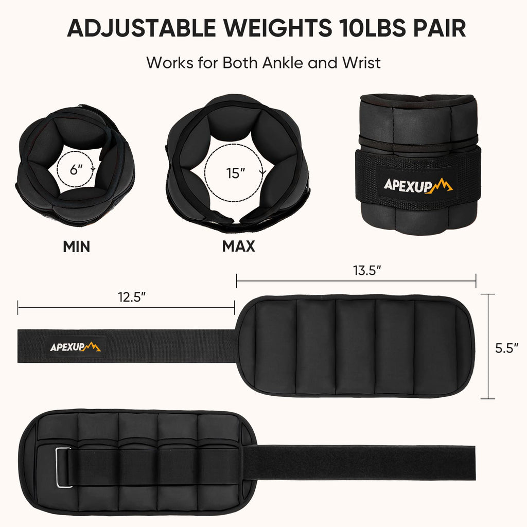 Adjustable Ankle Weights + Yoga Ball T64194
