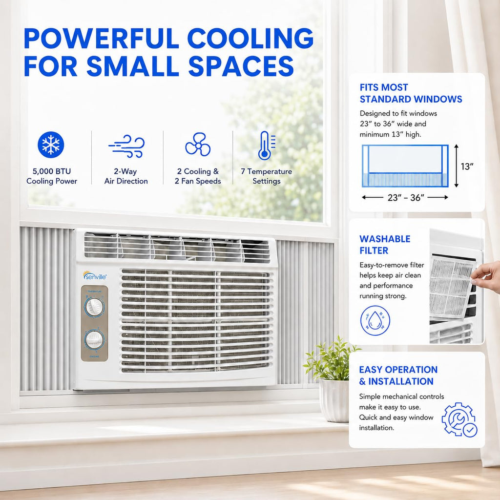 Window Air Conditioner 6000 BTU Z974