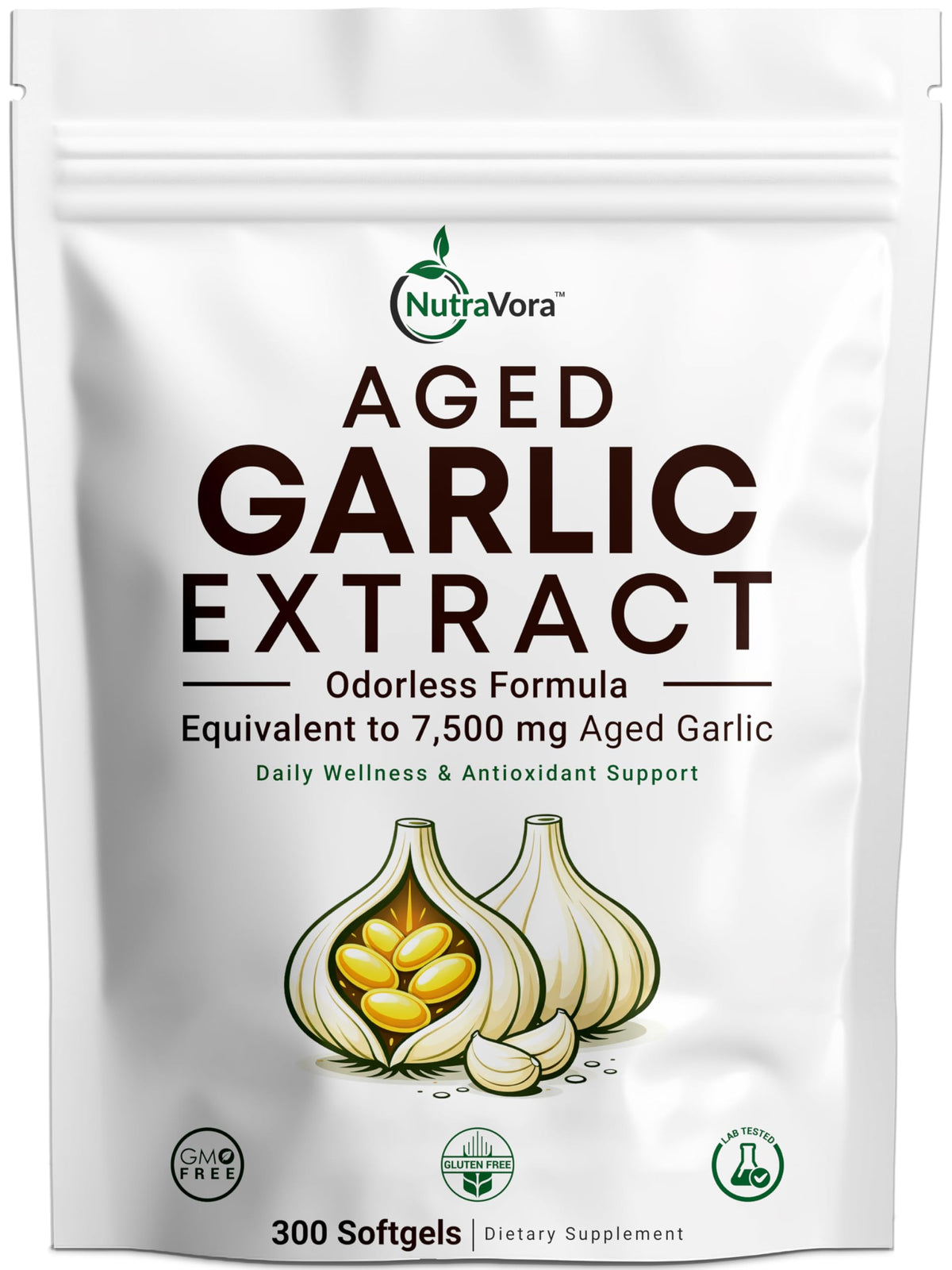Aged Garlic Extract Softgels, 300 Softgels A85982