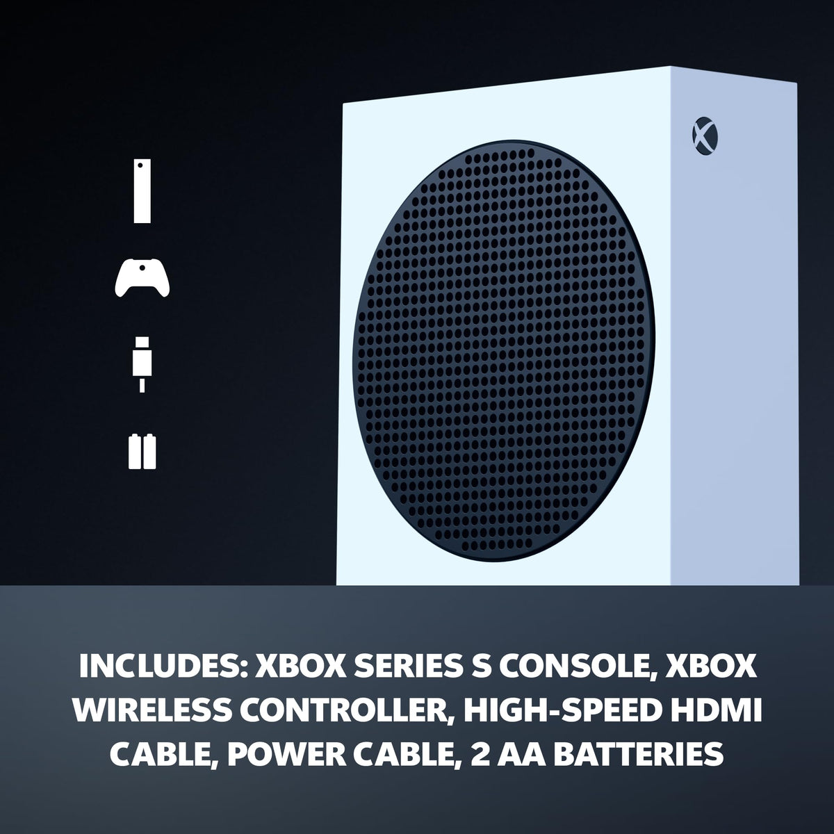 Robot White 512GB SSD All Digital Gaming Console with Wireless Controller X71029