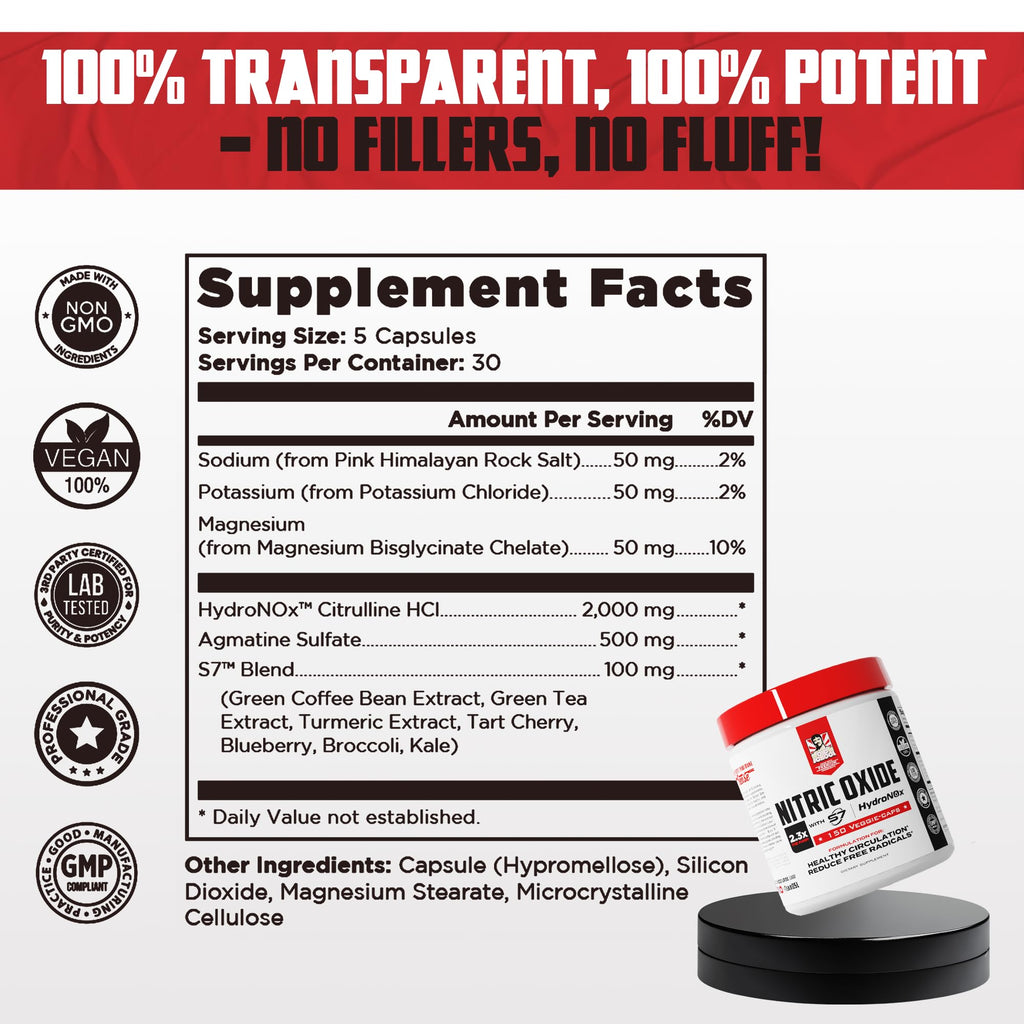 Nitric Oxide Booster 150 Caps M76449