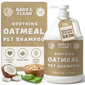 Oatmeal Dog Shampoo 1 Gallon with Pump Hypoallergenic Aloe Vera Coconut Oil V810874