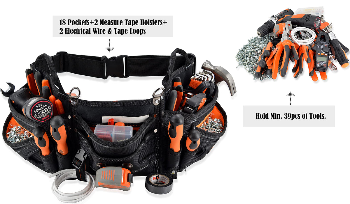 Heavy-Duty 18-Pocket Tool Belt E1471
