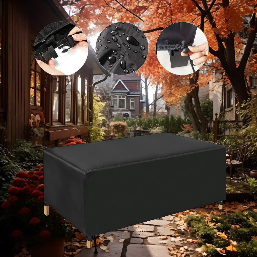 Waterproof 420D Oxford Patio Furniture Cover S23194