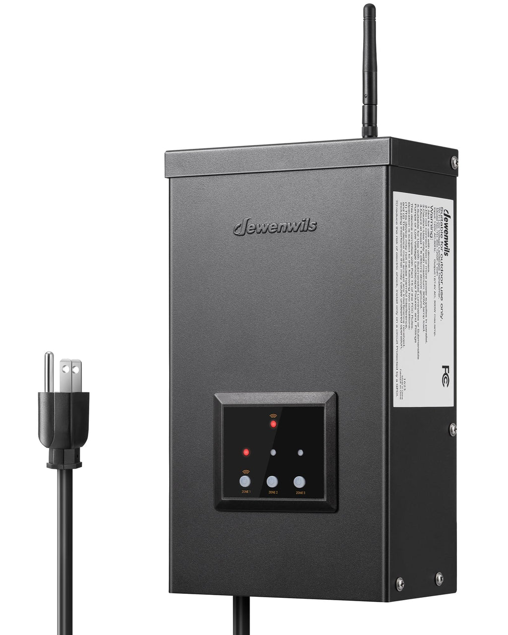 300W Low Voltage Landscape Transformer with Timer R580