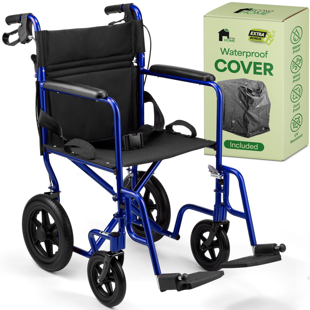 Lightweight Folding Wheelchair with Hand Brakes M2970