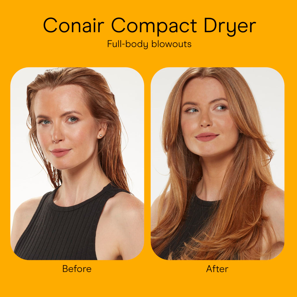 Compact Folding Dual Voltage 1875W Hair Dryer B589