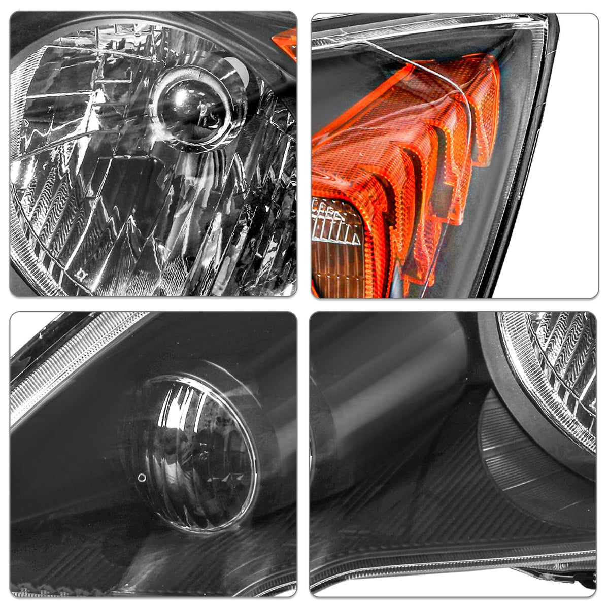 Black Headlight Replacement B895688