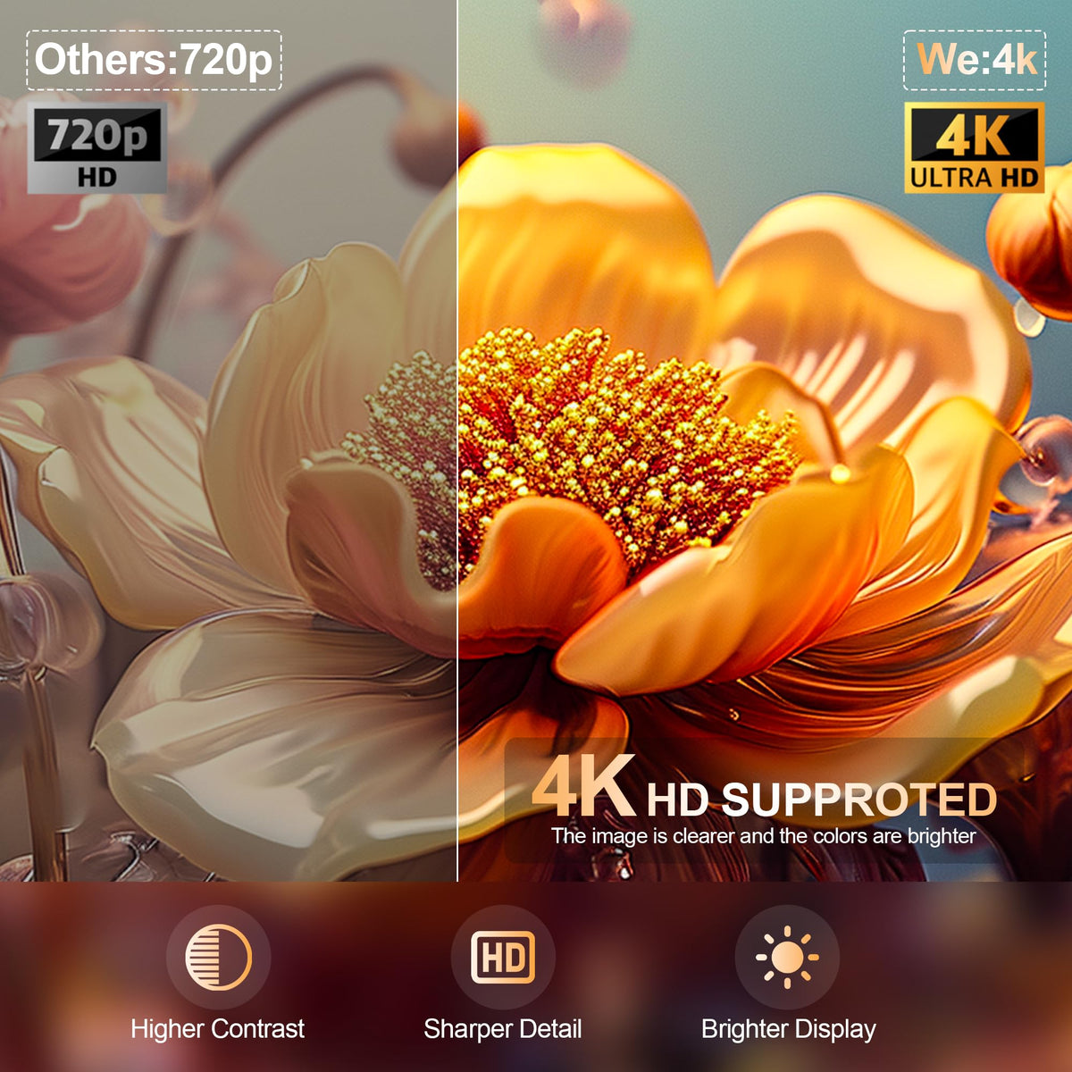 Android 13.0 4K TV Stick 2GB RAM 16GB ROM O558