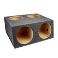 12 Inch 4 Hole Sealed Divided Speaker Box Subwoofer Enclosure C524023